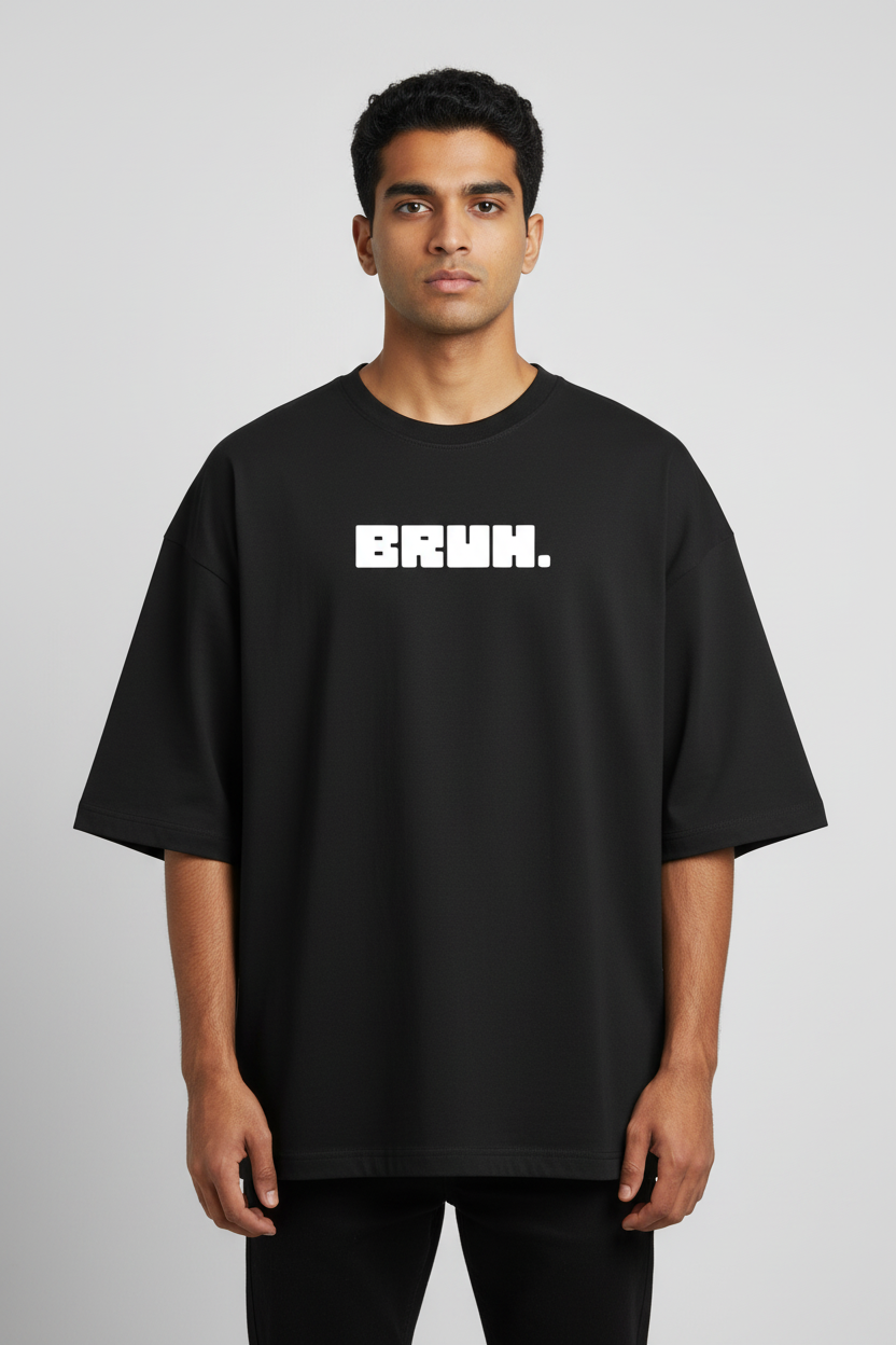 black-oversized-tee-caretgoods-bruh