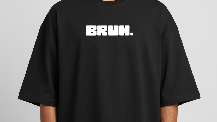 black-oversized-tee-caretgoods-bruh