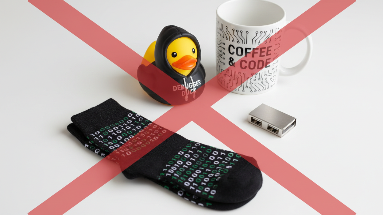 Gifting a developer? Here's exactly what not to buy
