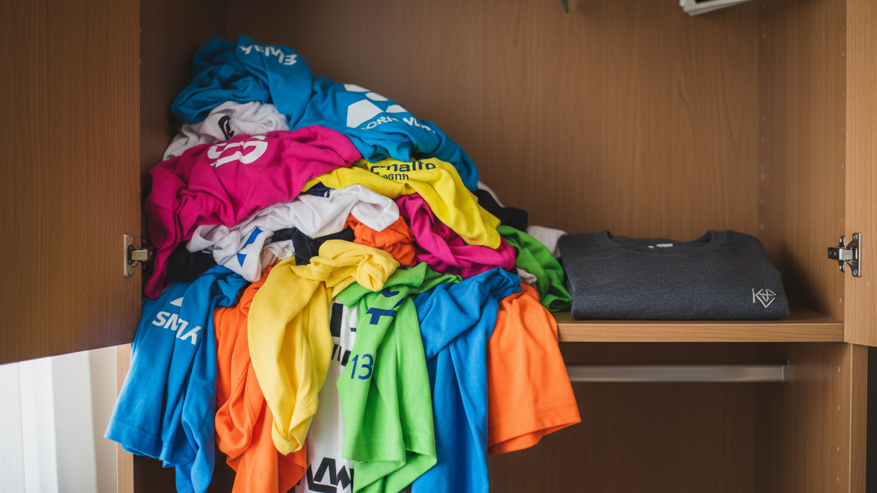 Why your free conference t-shirts are costing you more than you think
