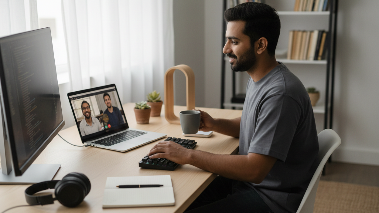 Best t-shirts for remote work in India: comfortable, presentable on video calls, durable