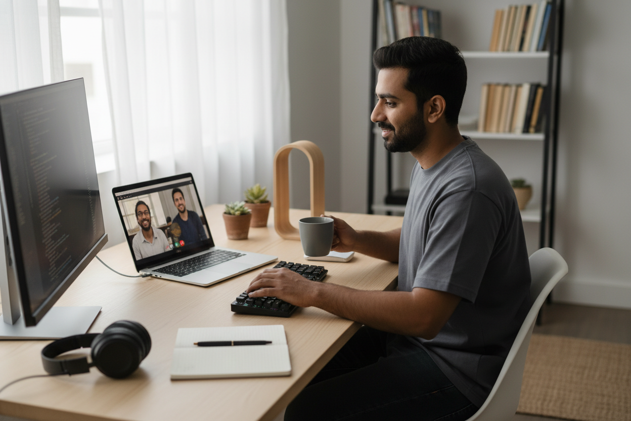 Best t-shirts for remote work in India: comfortable, presentable on video calls, durable