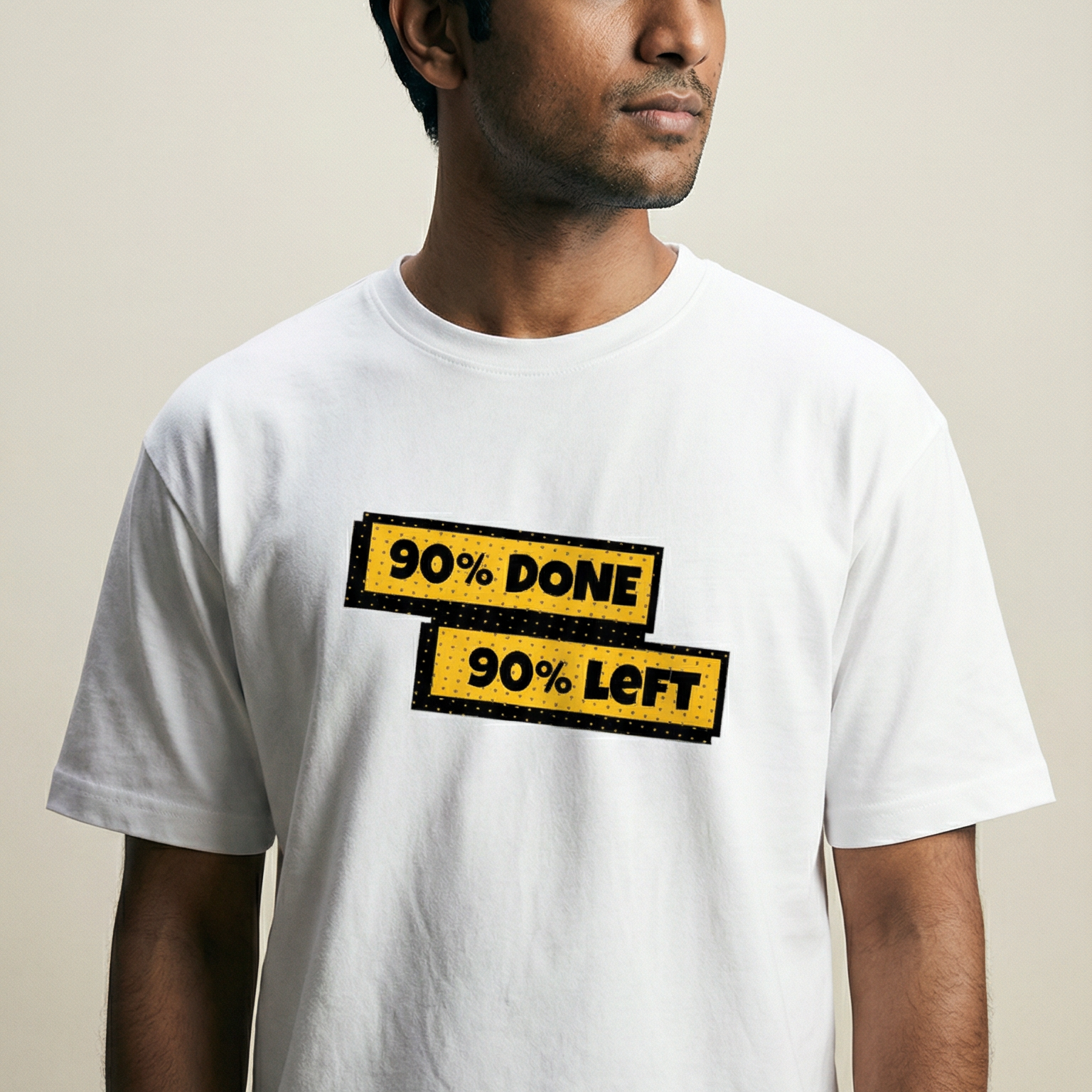 90 Done 90 Left - Unisex Programmer T-Shirt