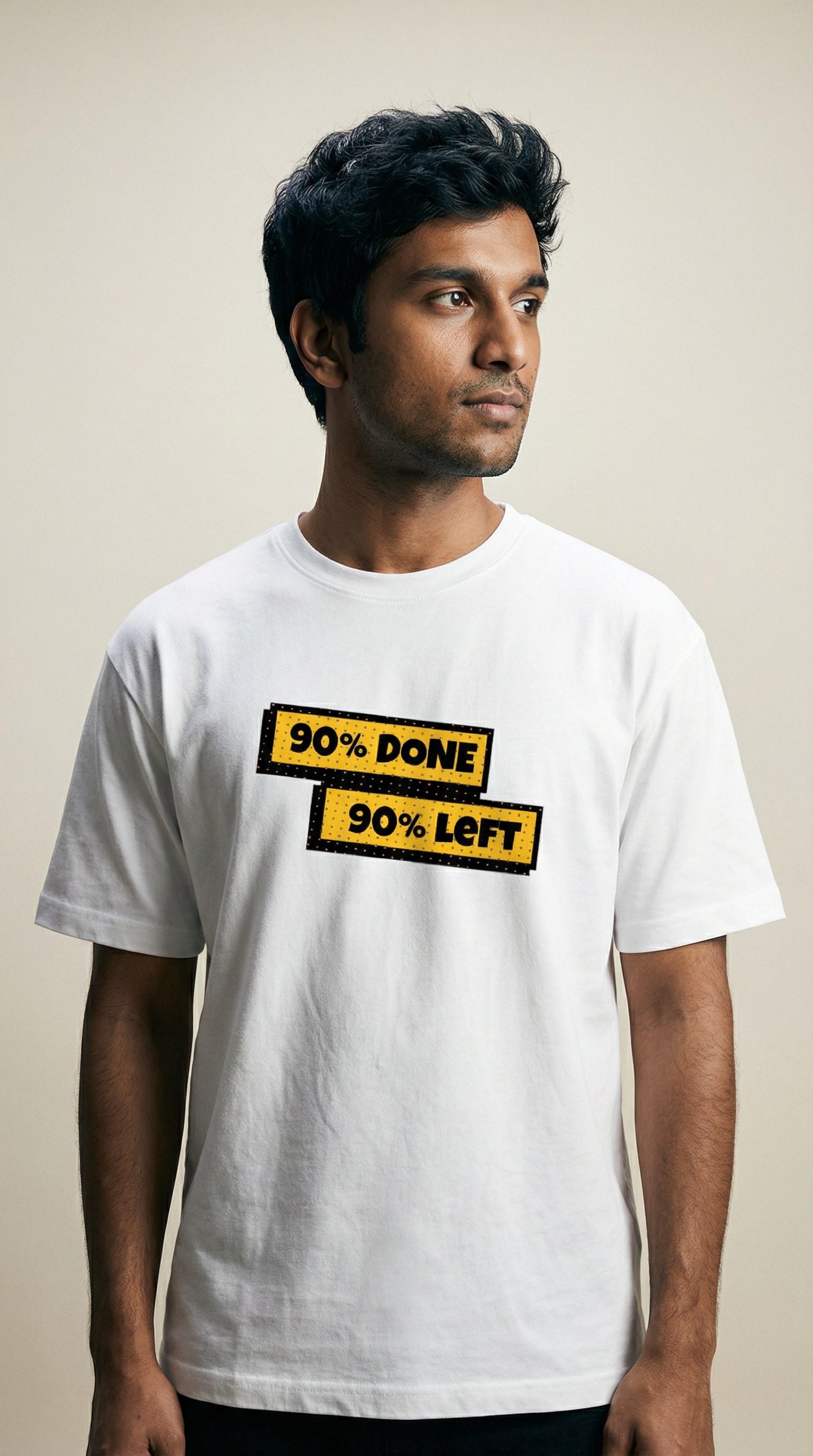 90 Done 90 Left - Unisex Programmer T-Shirt