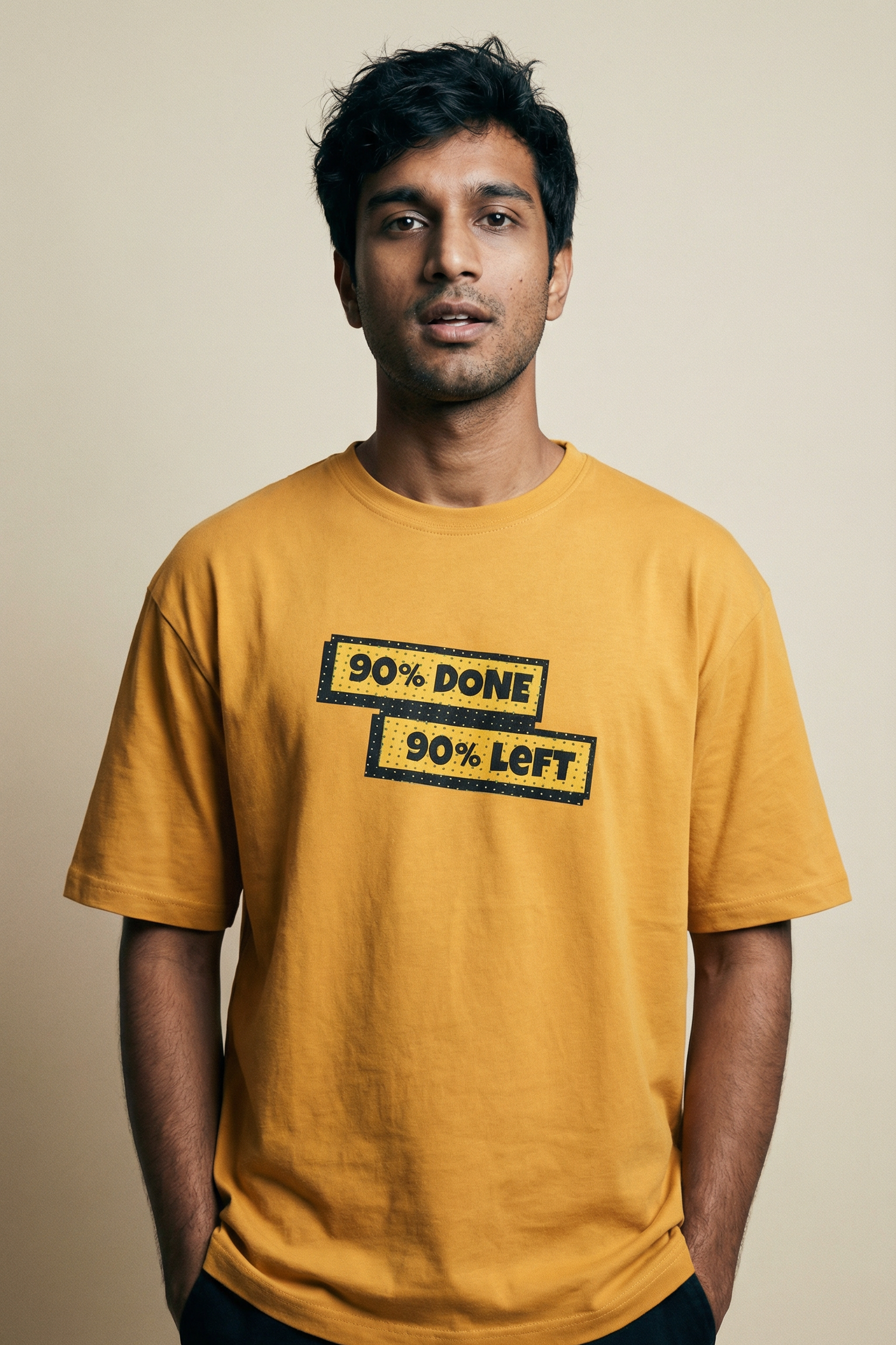 90 Done 90 Left - Unisex Programmer T-Shirt