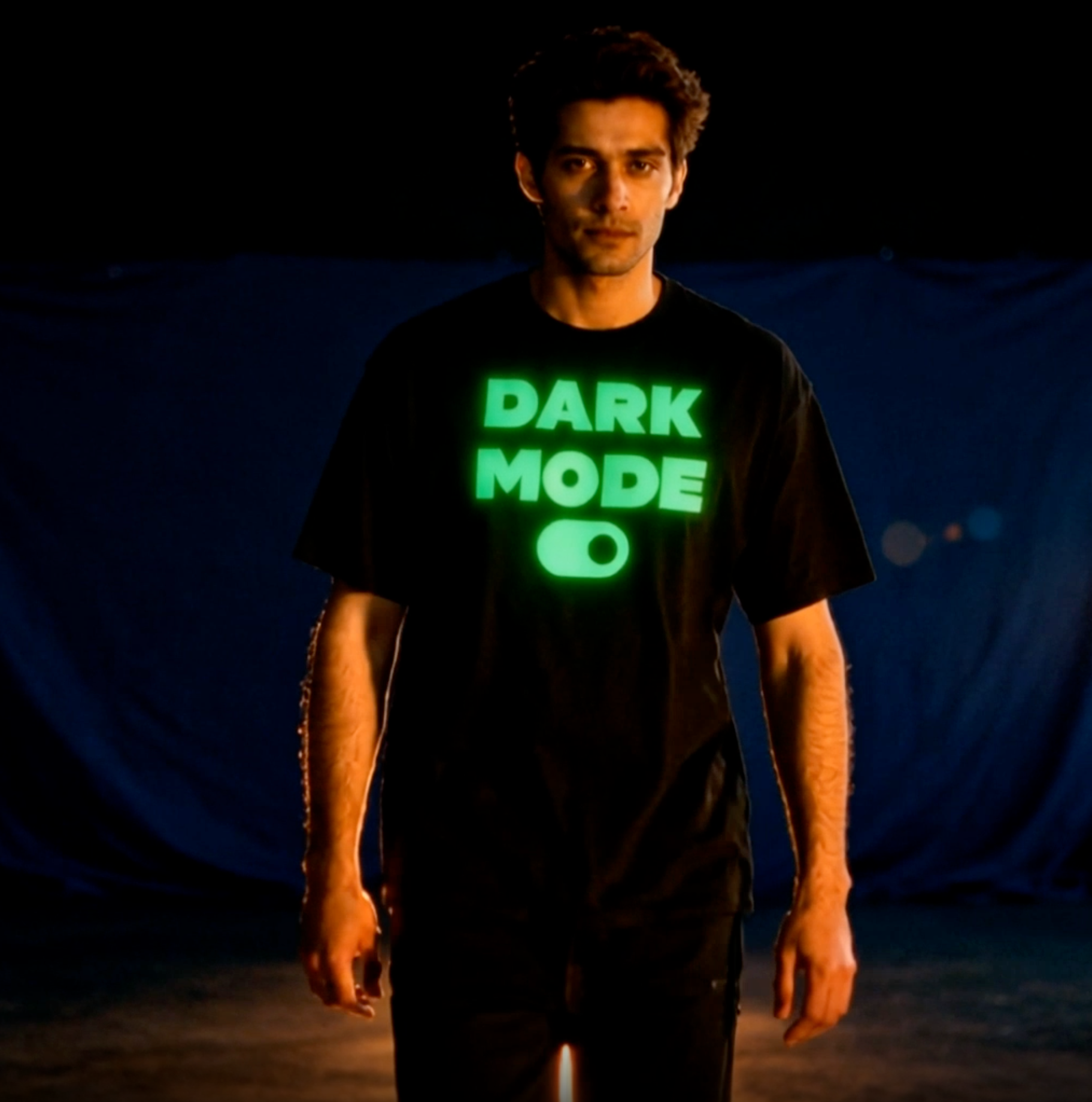 Dark Mode [Glow In The Dark] - Oversized Unisex Developer T Shirt