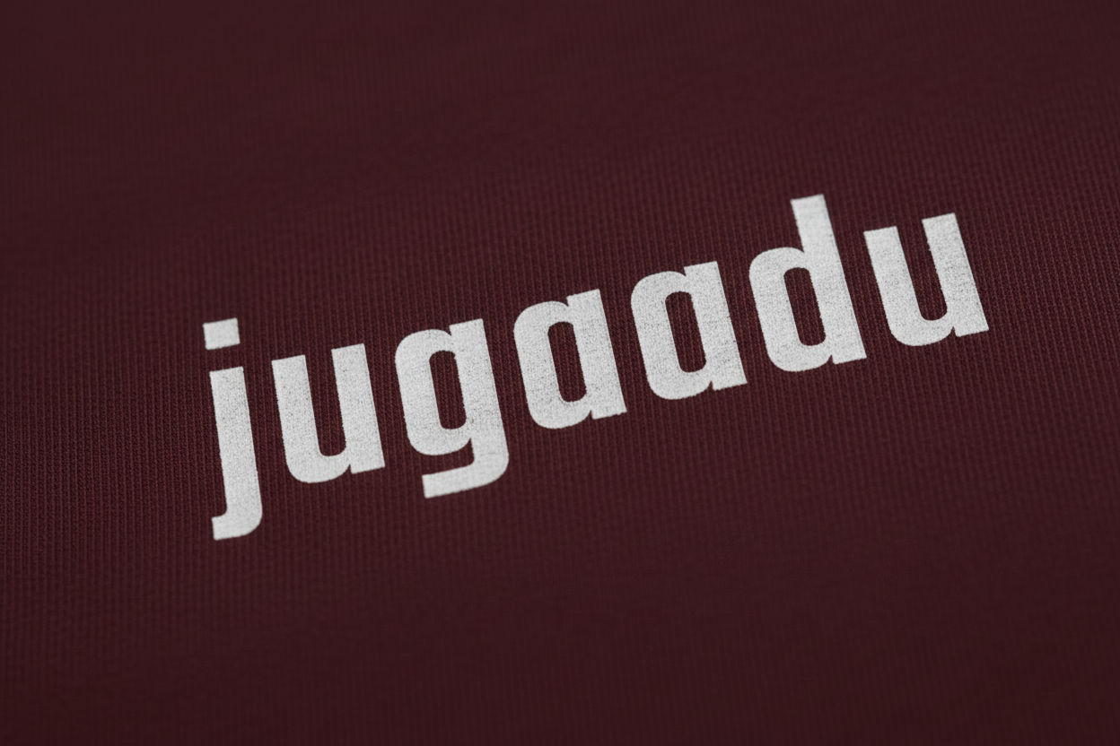 Jugaadu - Hyderabadi Slang Supima T-Shirt