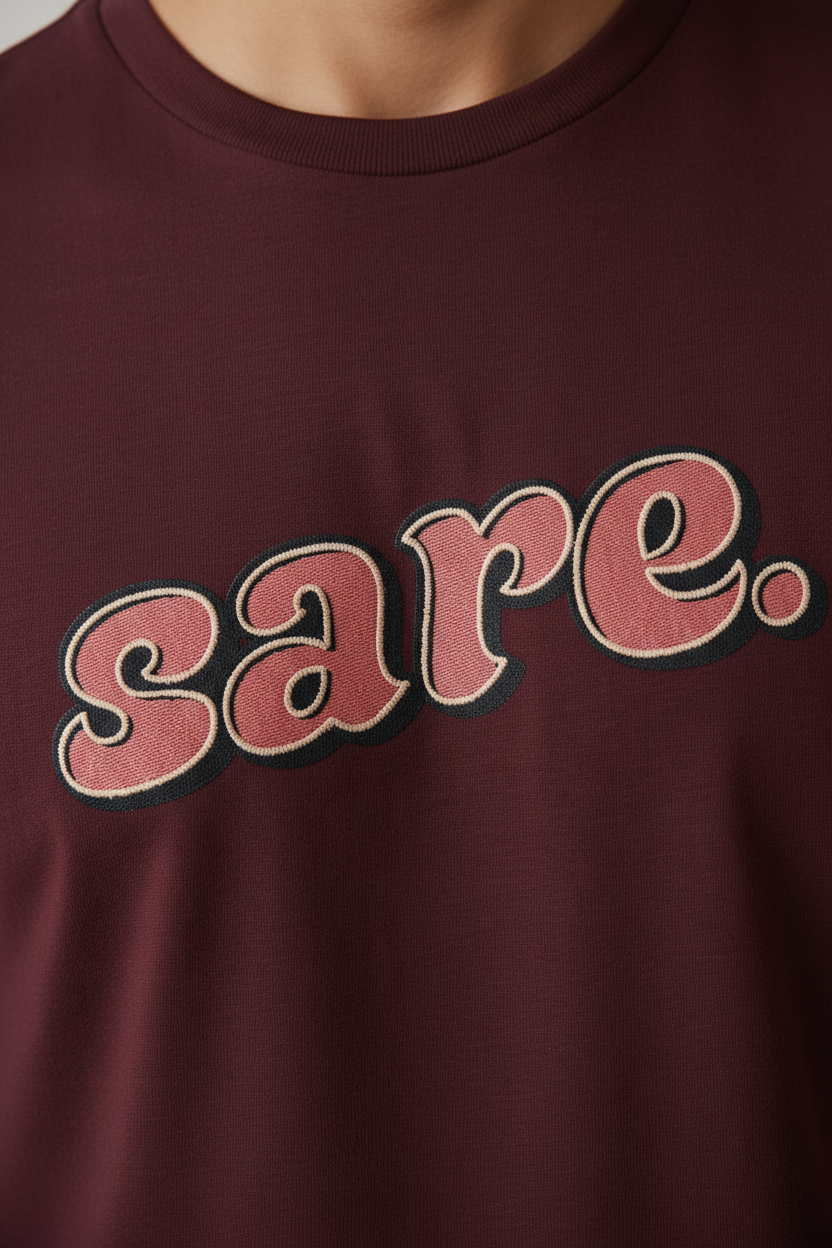 Sare – Telugu Slang Supima T-Shirt
