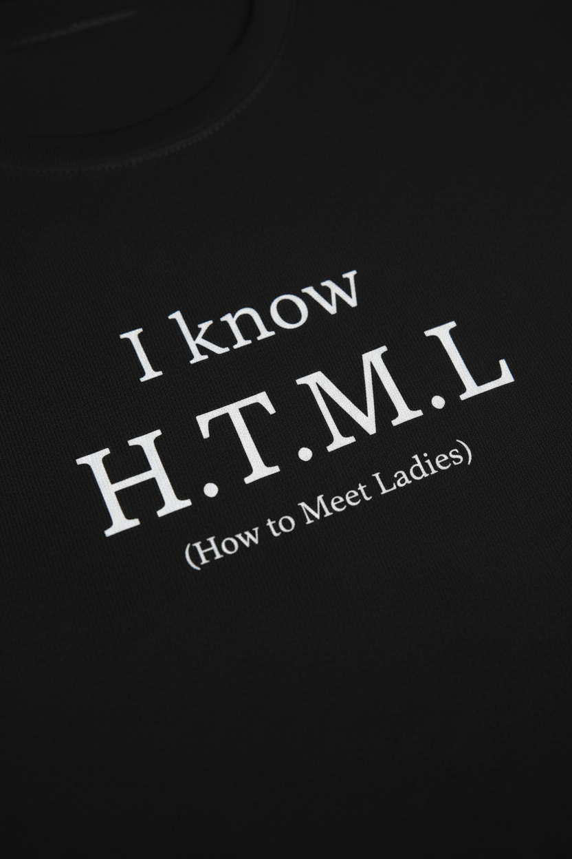 I Know HTML - Unisex T-Shirt