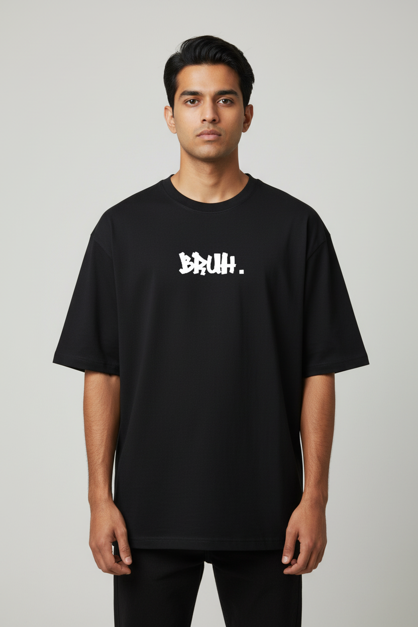 Bruh - Unisex Terry Oversized Tee