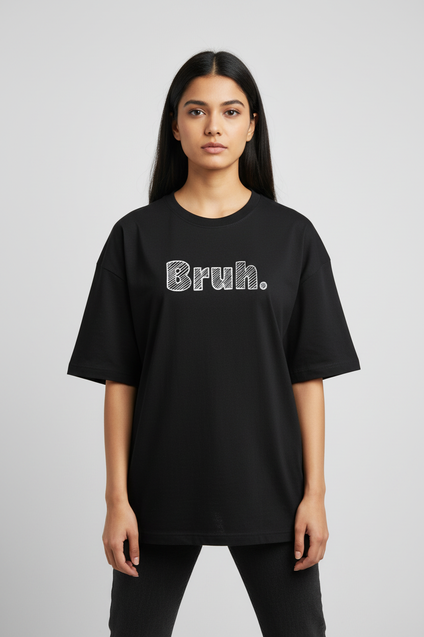 Bruh - Terry Oversized Tee