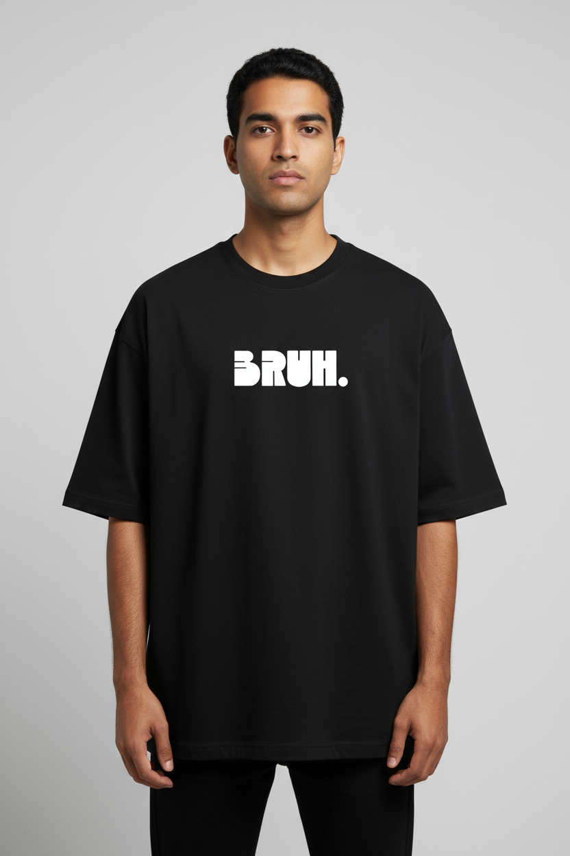 Bruh - Unisex Terry Oversized Tee