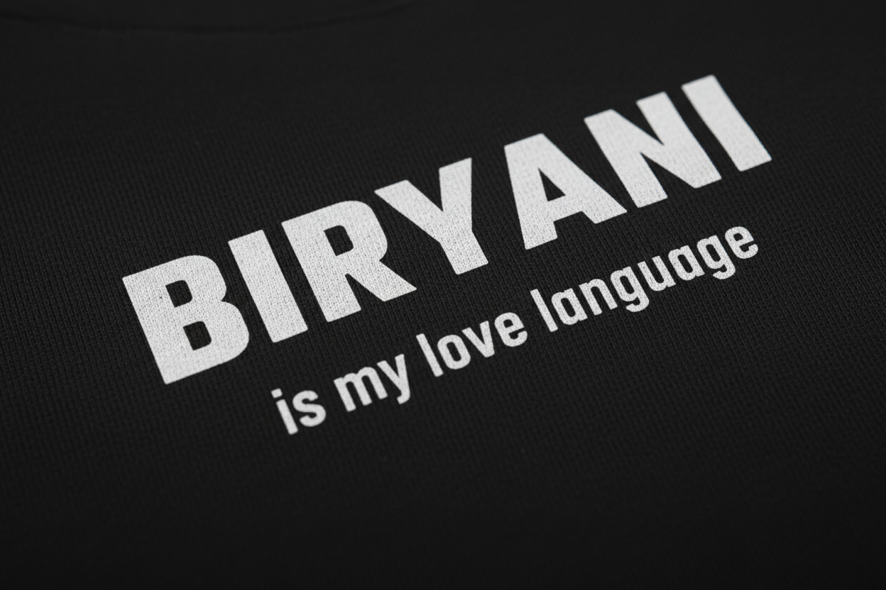 Biryani – Hyderabadi Culture Supima T-Shirt