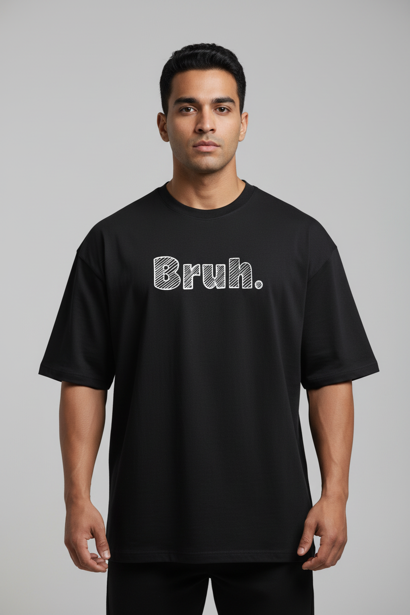 Bruh - Terry Oversized Tee