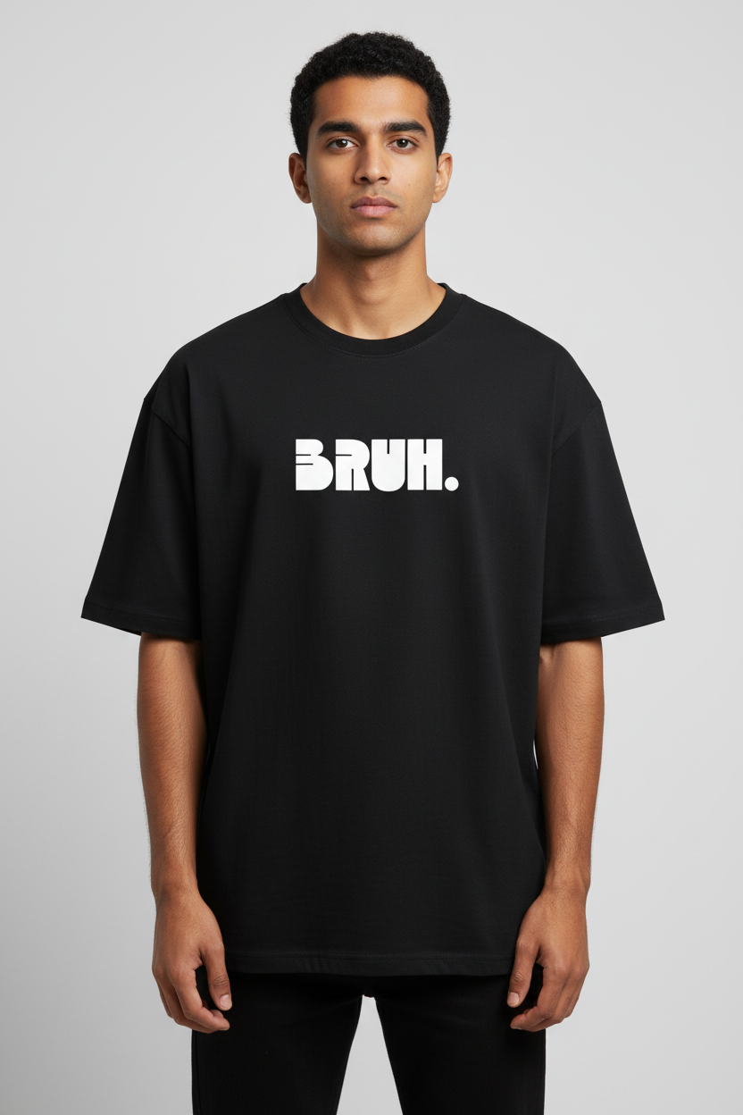 Bruh - Unisex Terry Oversized Tee