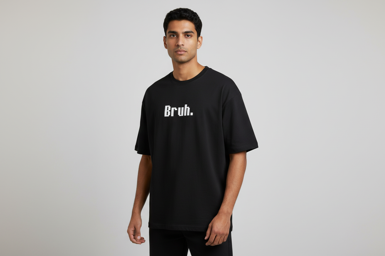 Bruh - Unisex Terry Oversized Tee