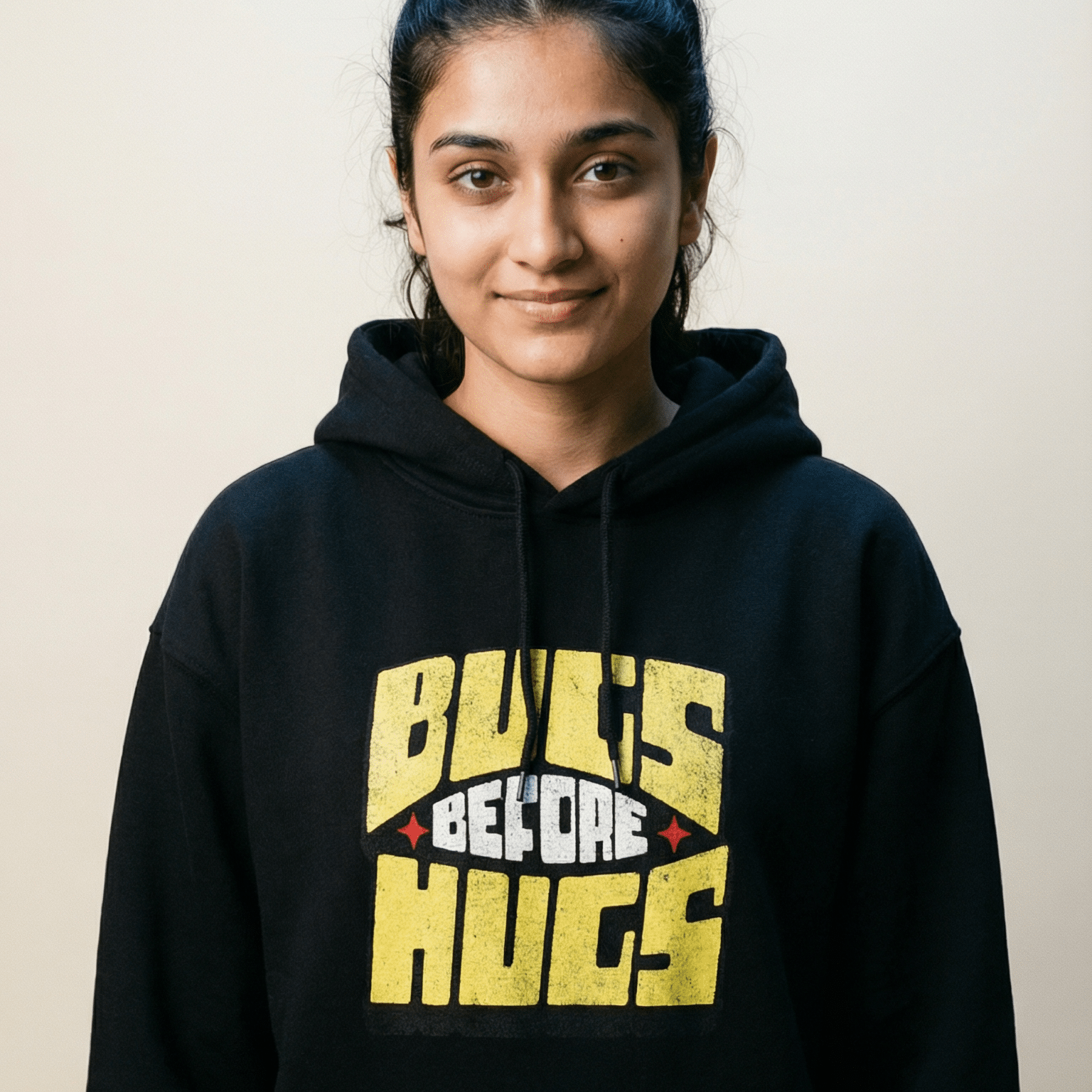 Bugs Before Hugs - Unisex Oversized Hoodie