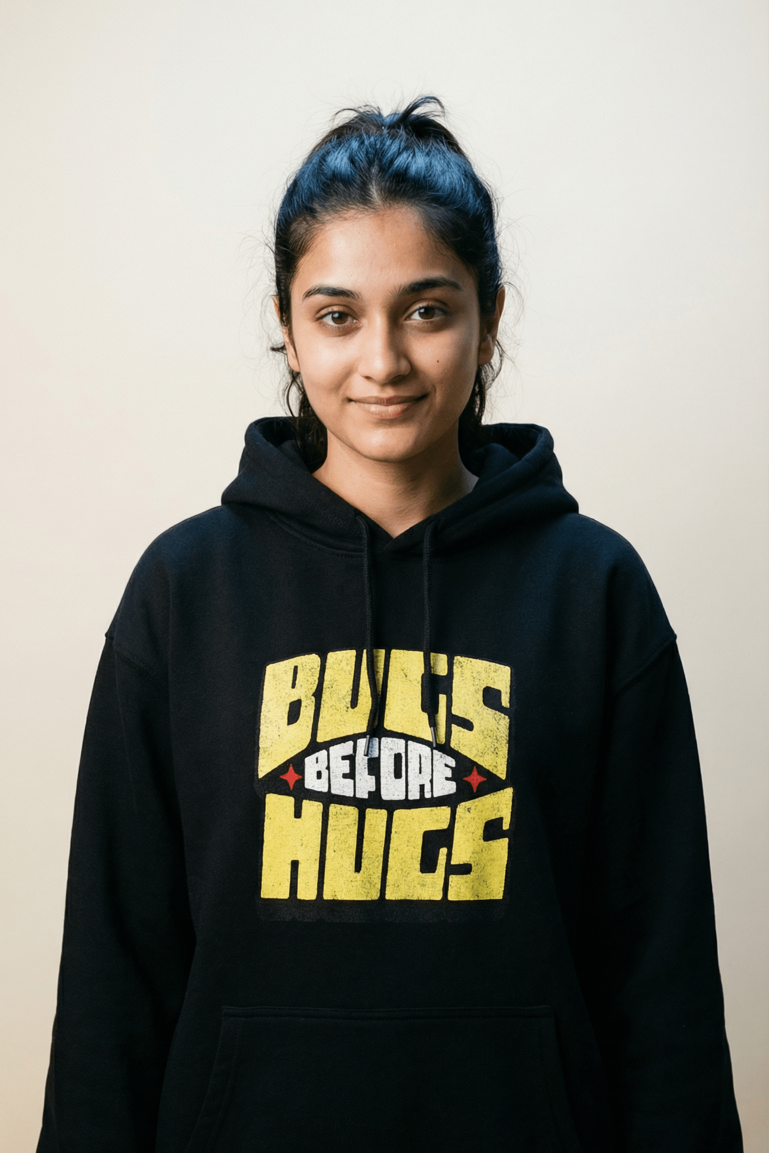 Bugs Before Hugs - Unisex Oversized Hoodie