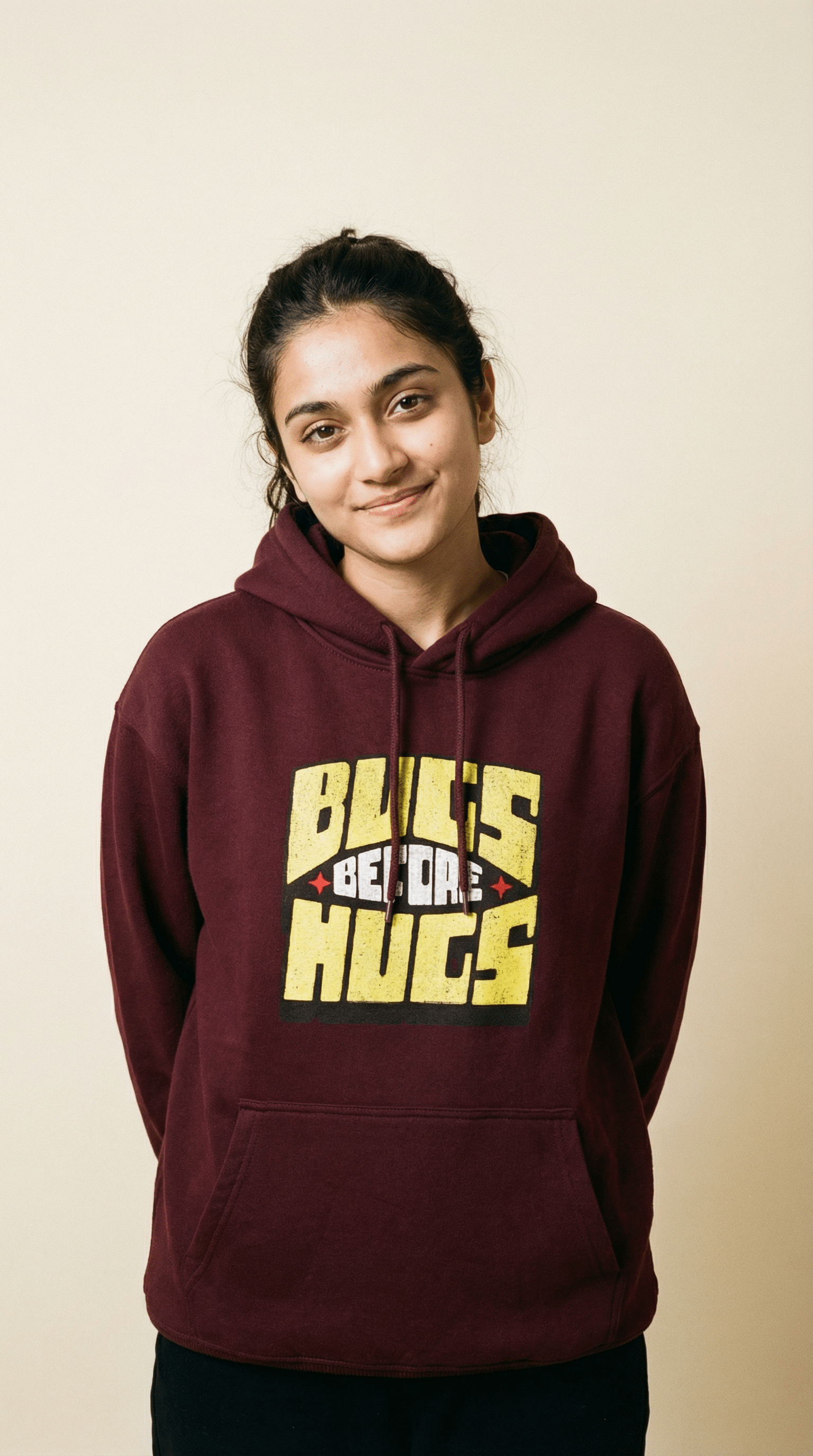 Bugs Before Hugs - Unisex Oversized Hoodie