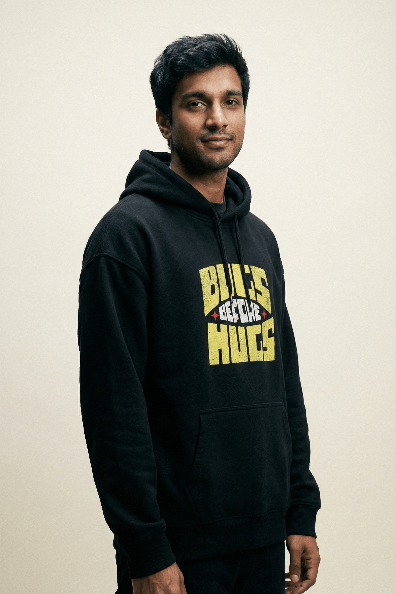 Bugs Before Hugs - Unisex Oversized Hoodie