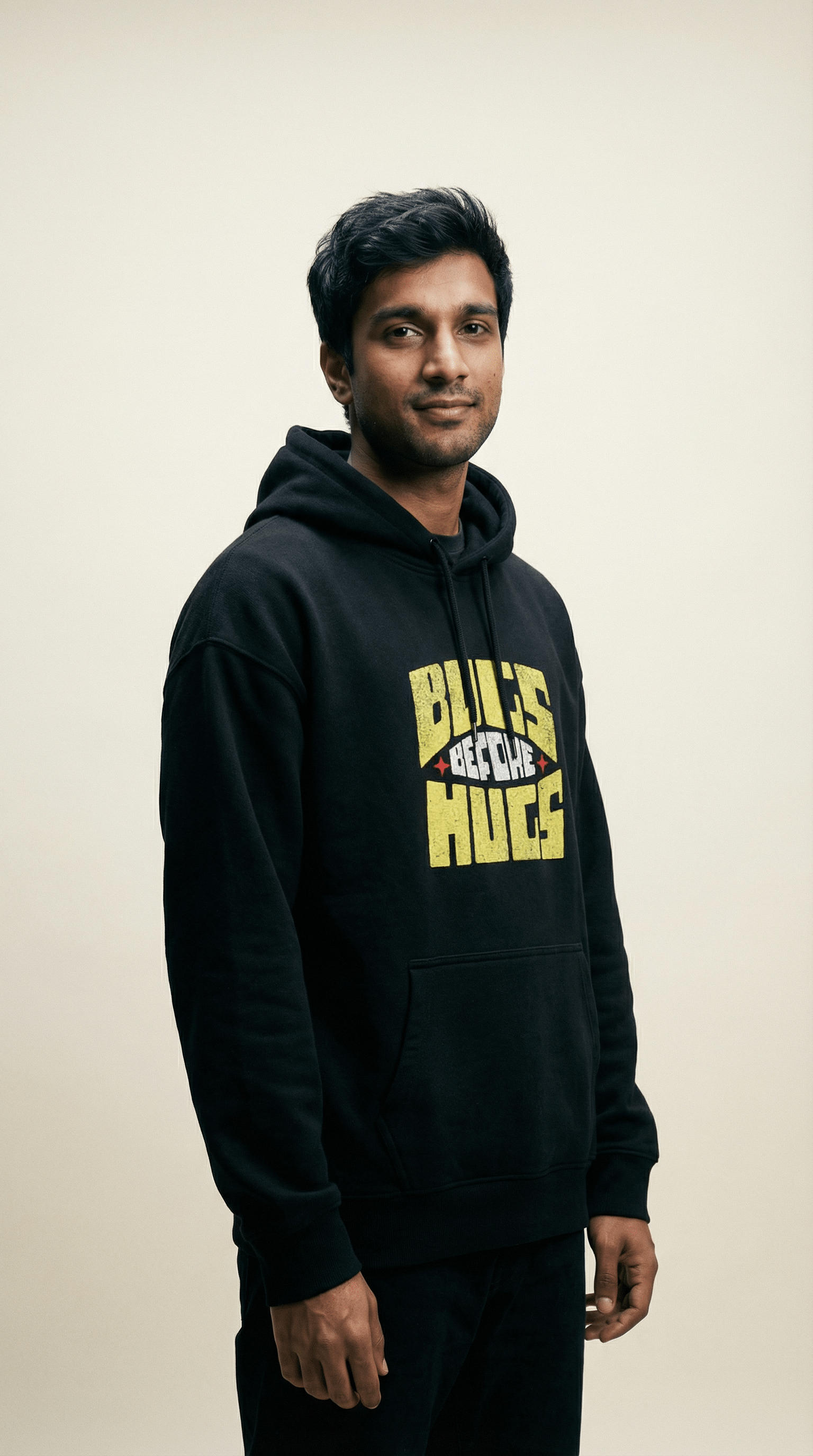 Bugs Before Hugs - Unisex Oversized Hoodie