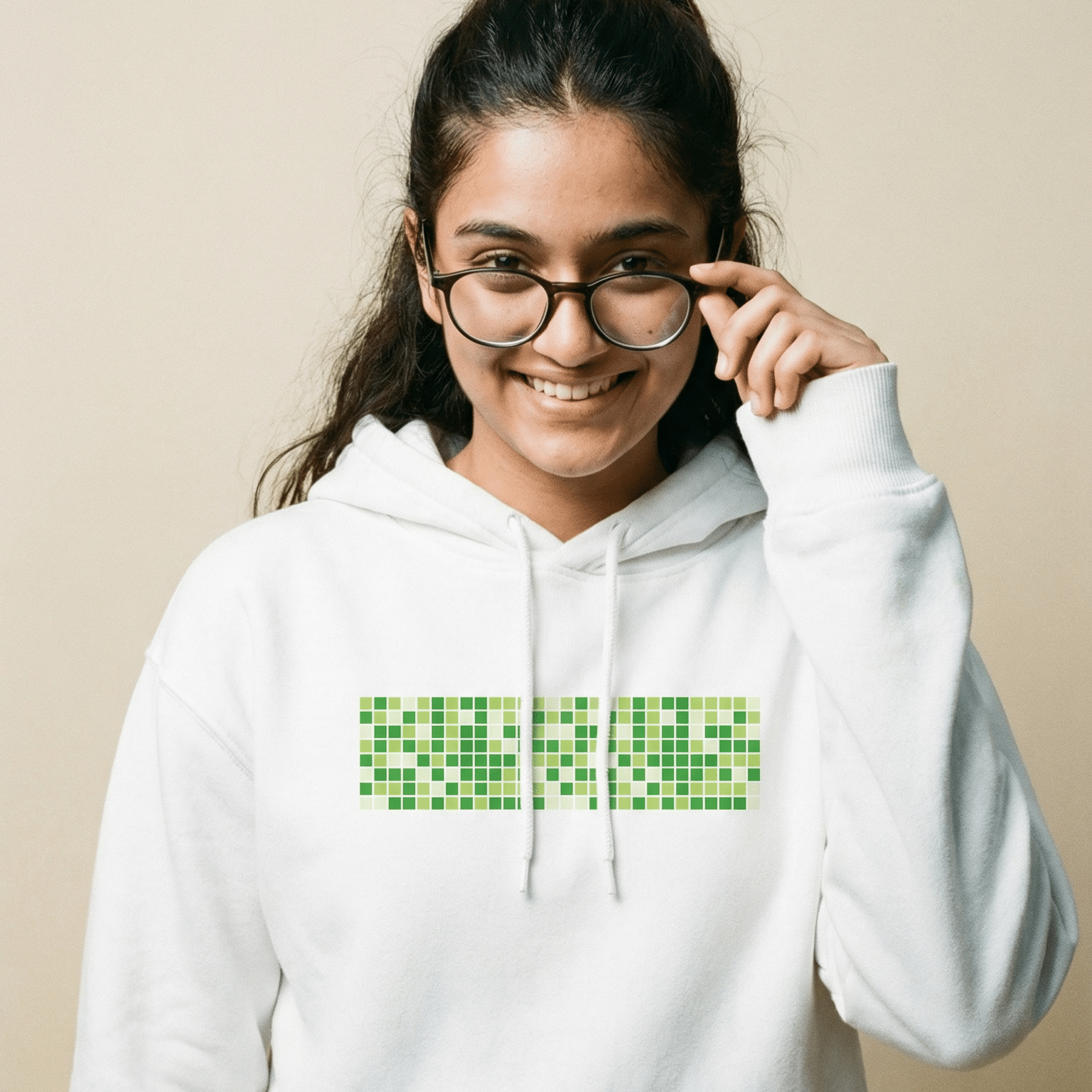 Commit History - Unisex Oversized Hoodie