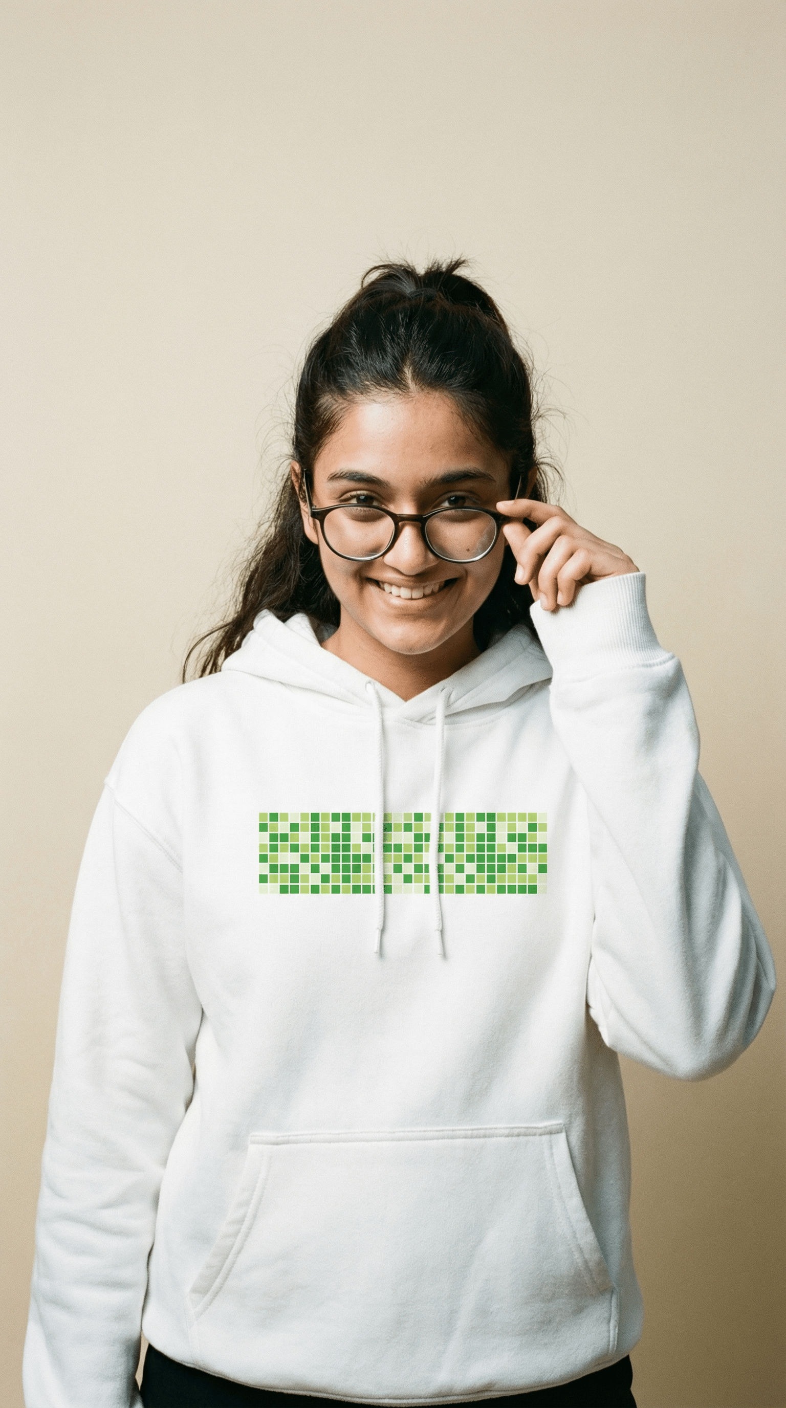 Commit History - Unisex Oversized Hoodie