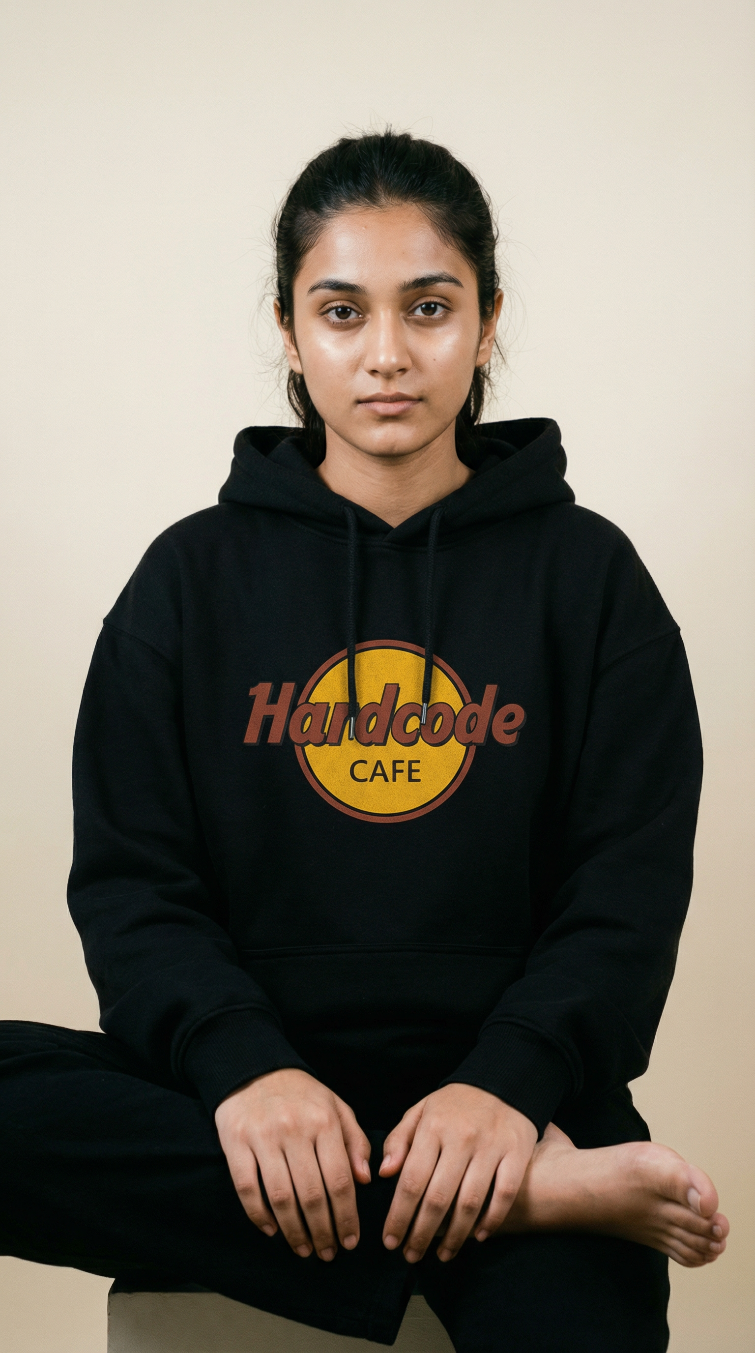 Hardcode Cafe - Unisex Oversized Hoodie