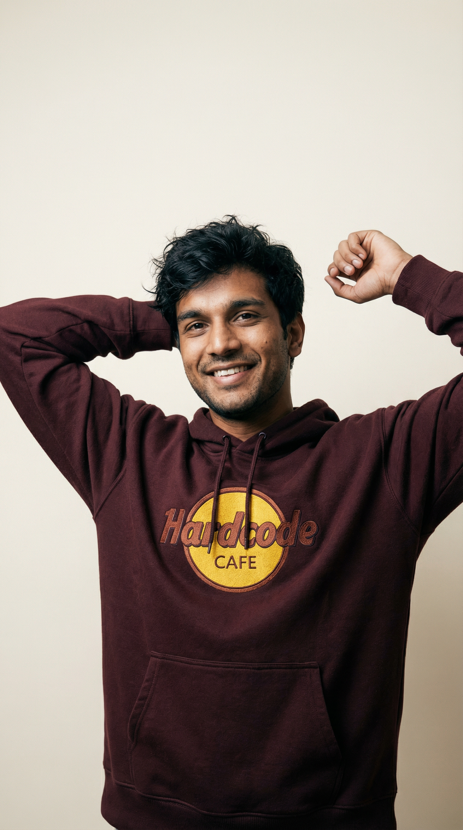 Hardcode Cafe - Unisex Oversized Hoodie