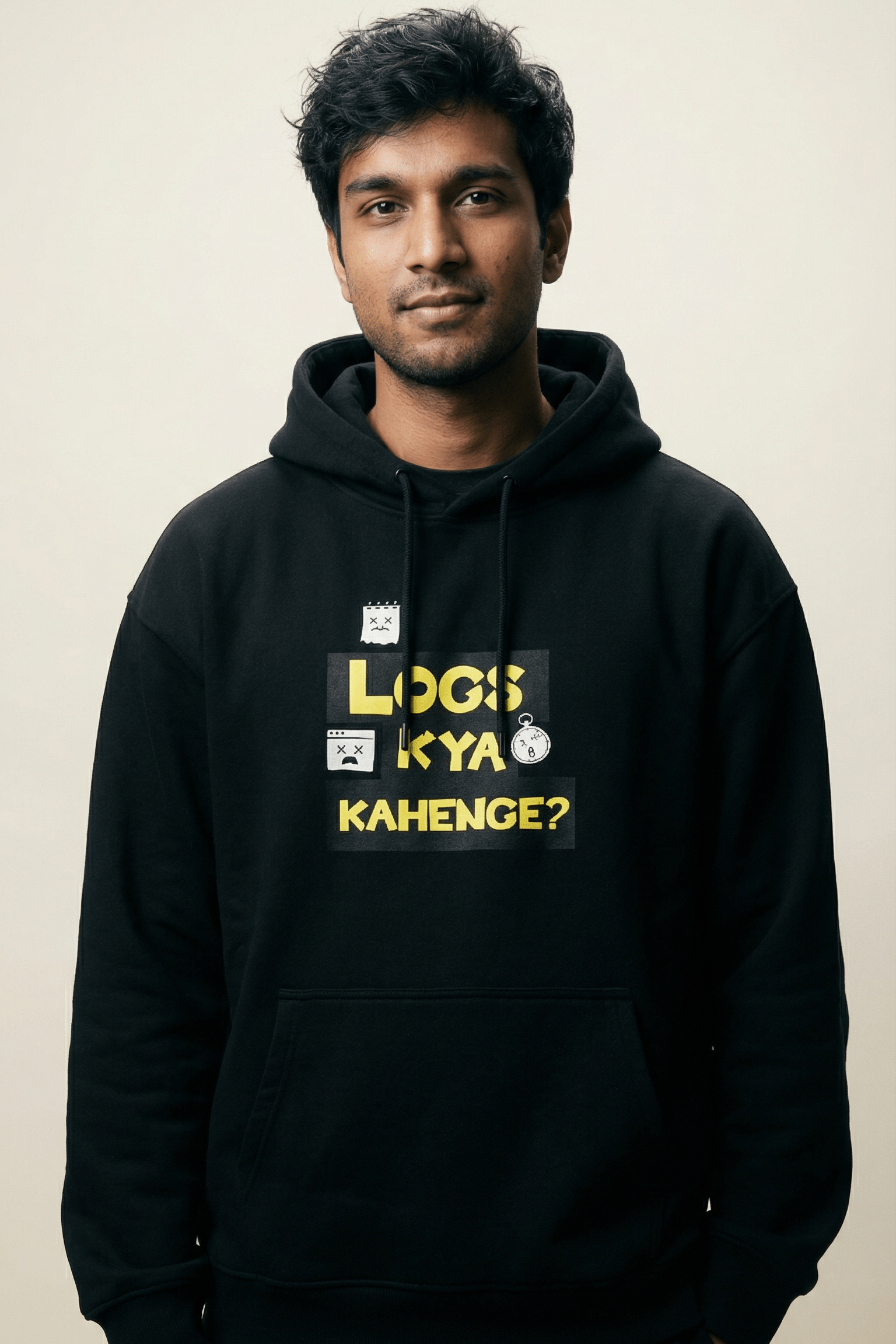Logs Kya Kahenge? - Unisex Oversized Hoodie