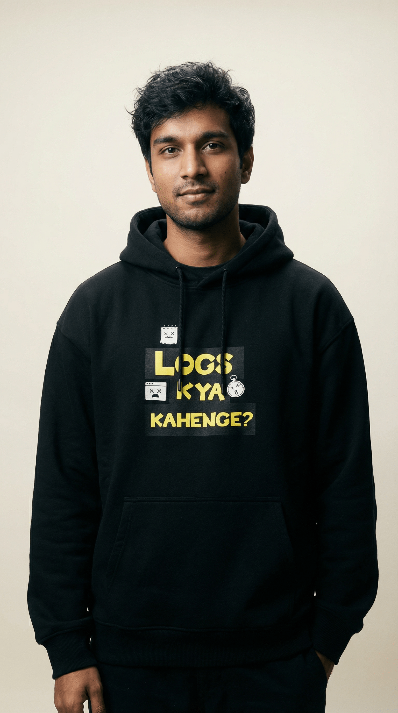 Logs Kya Kahenge? - Unisex Oversized Hoodie