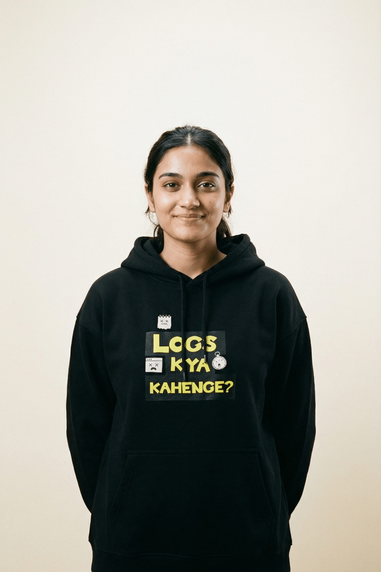 Logs Kya Kahenge? - Unisex Oversized Hoodie