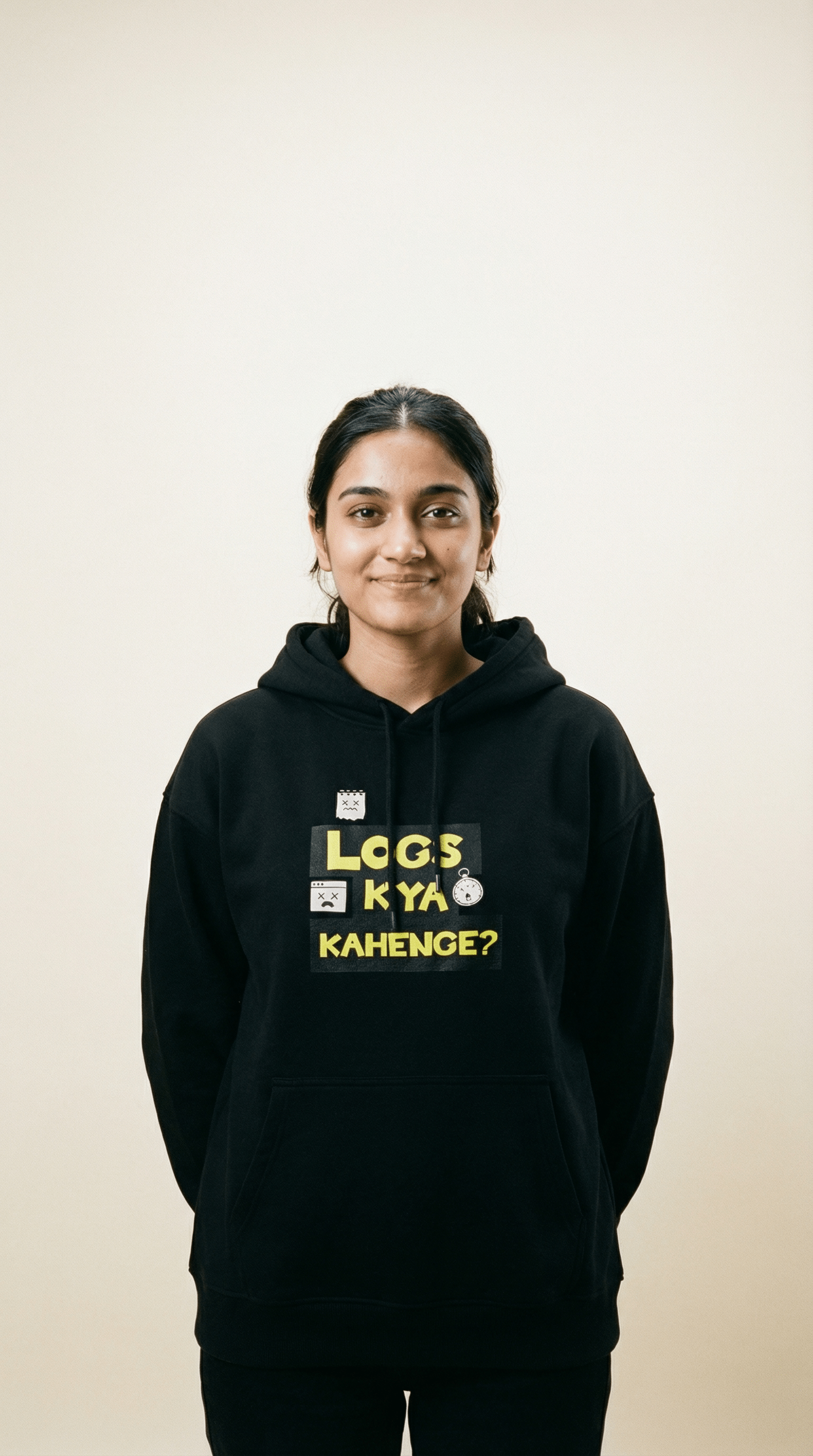 Logs Kya Kahenge? - Unisex Oversized Hoodie