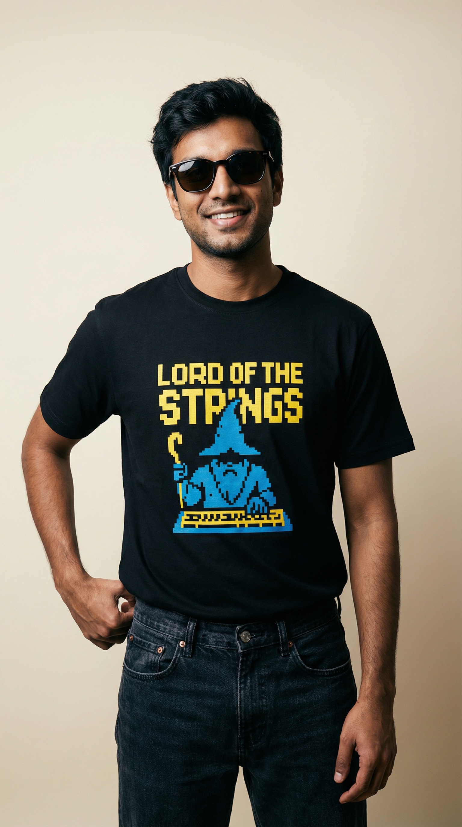Lord of the Strings – Unisex Programmer T-Shirt