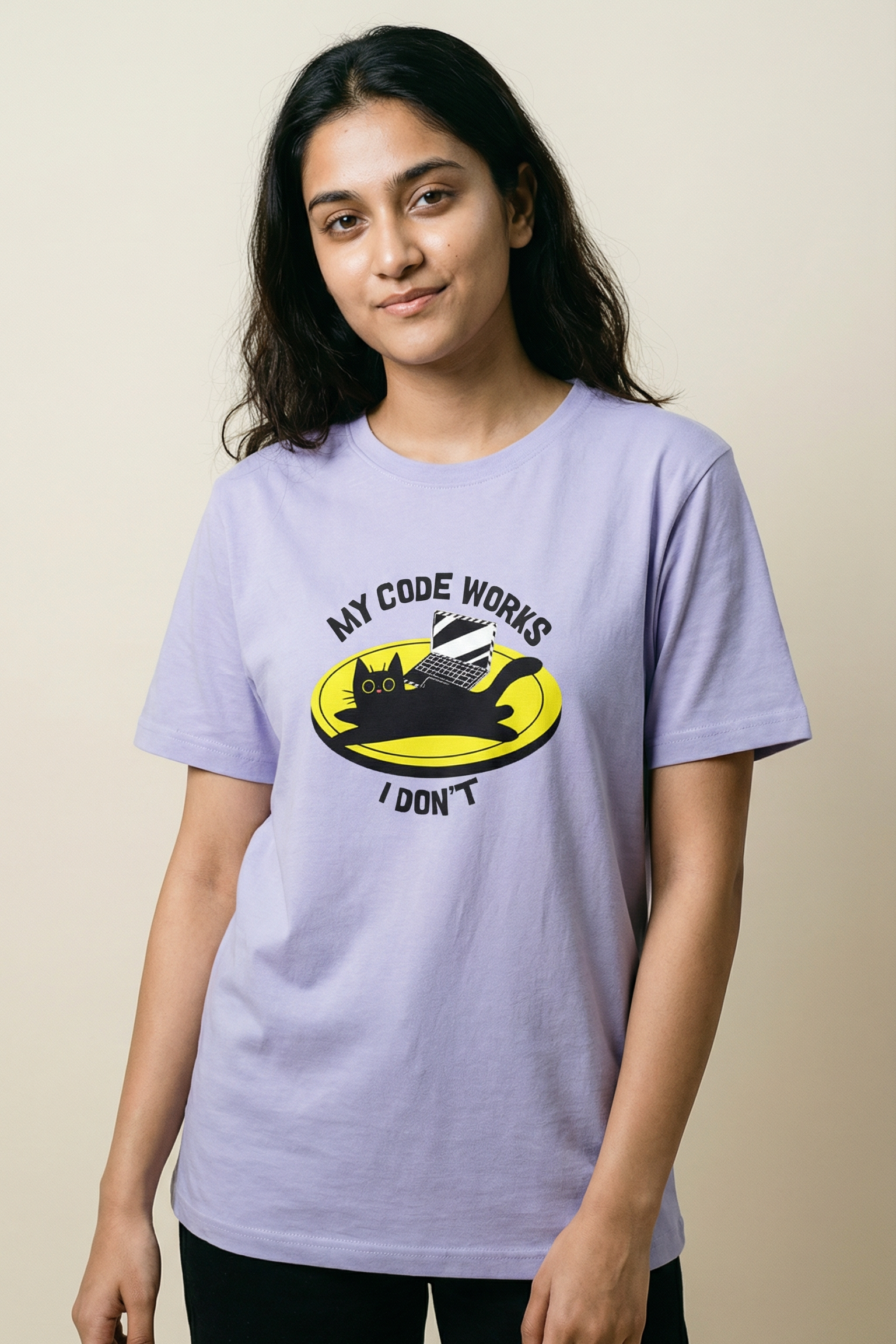 My Code Works, I Don’t – Funny Programmer Unisex T-Shirt