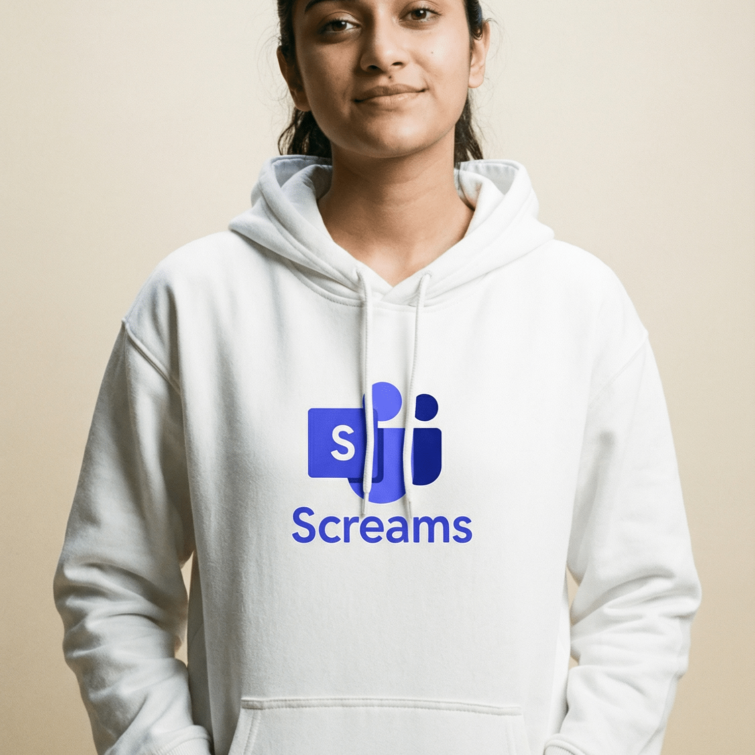 Screams - Funny Unisex Oversized Hoodie