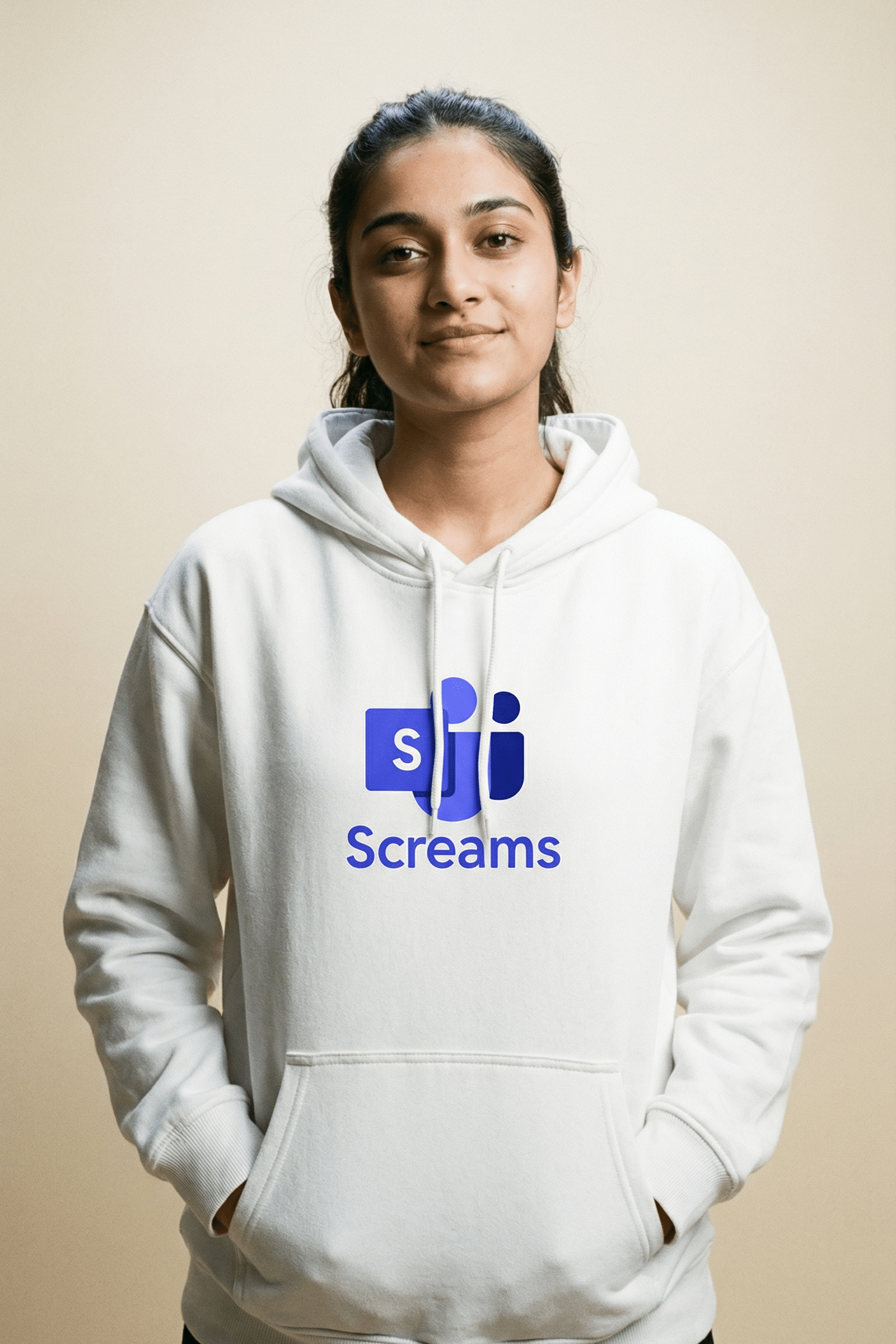 Screams - Funny Unisex Oversized Hoodie